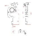 Crochet enveloppeur de tube 48-51mm "BEAMER" avec spigot de 16mm CMU 200kg