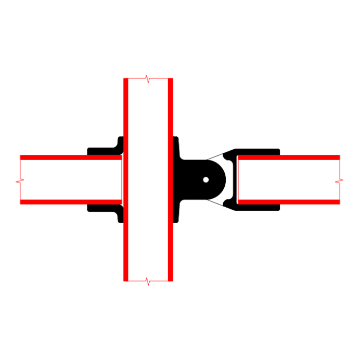 Speedrail croix avec une voie inclinable en alliage de magnésium pour tube de 48mm