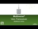 MULTIVERSE VERO TRANSCEIVER 2.4GHz; émetteur récepteur DMX/RDM IP66 Multiverse