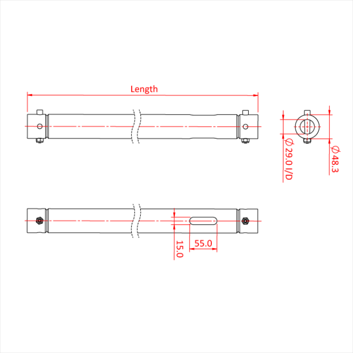 MODULAR EXTENSION (250MM) 