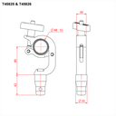 TRIGGER CLAMP WITH HALF CONNECTOR (Black)