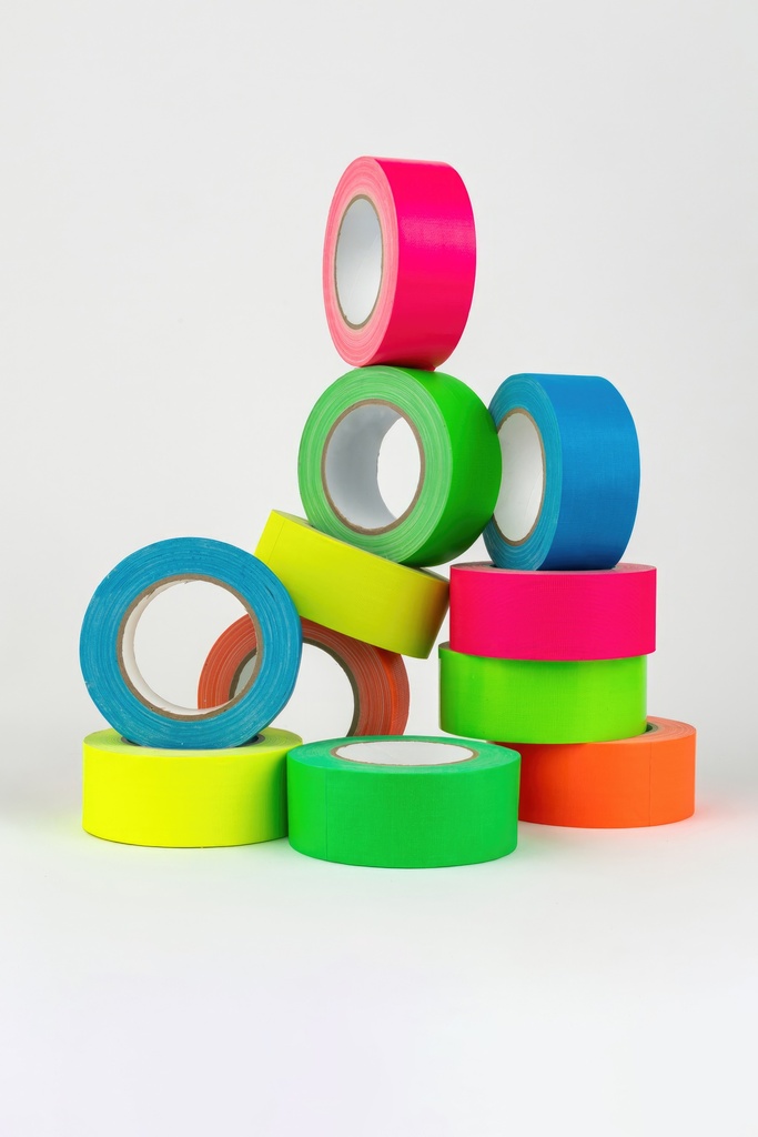 Megatape UT70 Fluor gaffa tape 19 mm x 25 mtr Pink