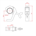 ATOM G CLAMP (Sliver)