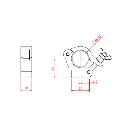 SLIMLINE SIDE ENTRY DOUGHTY CLAMP 