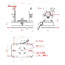 FOLLOWSPOT RAIL MOUNT WLL 100Kg