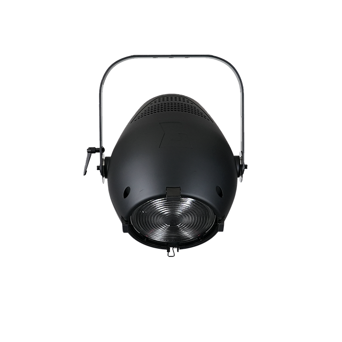 B EXPO200MWW; LED Fresnel (Kaltweiss) 200 W 5'000° K, man. Zoom 15°-45°, CRI98