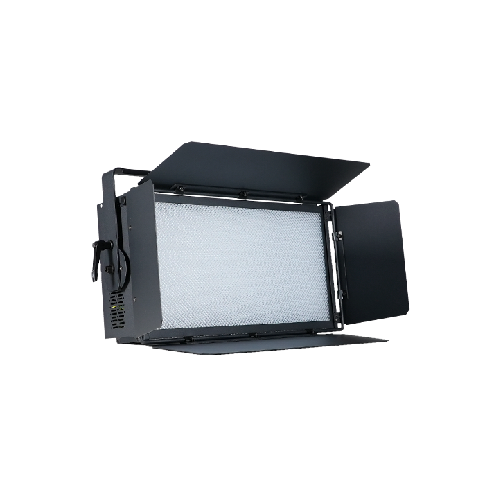 B PANEL180TW (180 x TUNABLE WHITE LED 2700-6300K), CRI 96, 120° inklusive Flügeltor, DMX + manuell Dimmer & CCT, 120 Watt Leistungsaufnahme