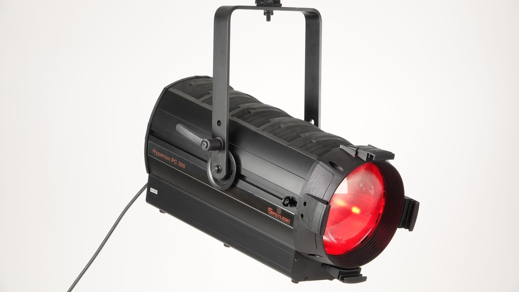 PC LED Hyperion Scheinwerfer 300 Watt, RGBACL, Weiss 1'500-20'000°K, Zoom 08-45°, DMX + Manuel