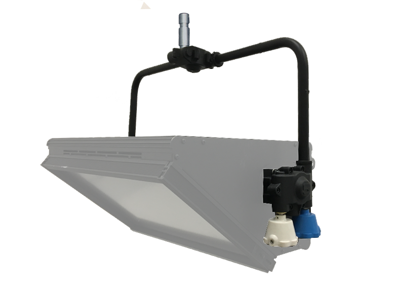  Lyre réglable par perche 2 voies (pan/tilt) pour Spotllight Cyclorama LED 300