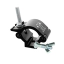 LIGHTWEIGHT HOOK CLAMP (Black) - STAINLESS STEEL FIXINGS