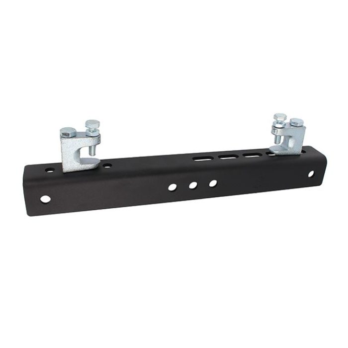 Pince pour poutre en T ou H de 150-300mm, CMU 500kg, noir