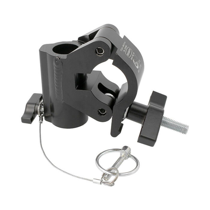 Collier TV avec récepteur de spigot 28mm, CMU 250kg, noir