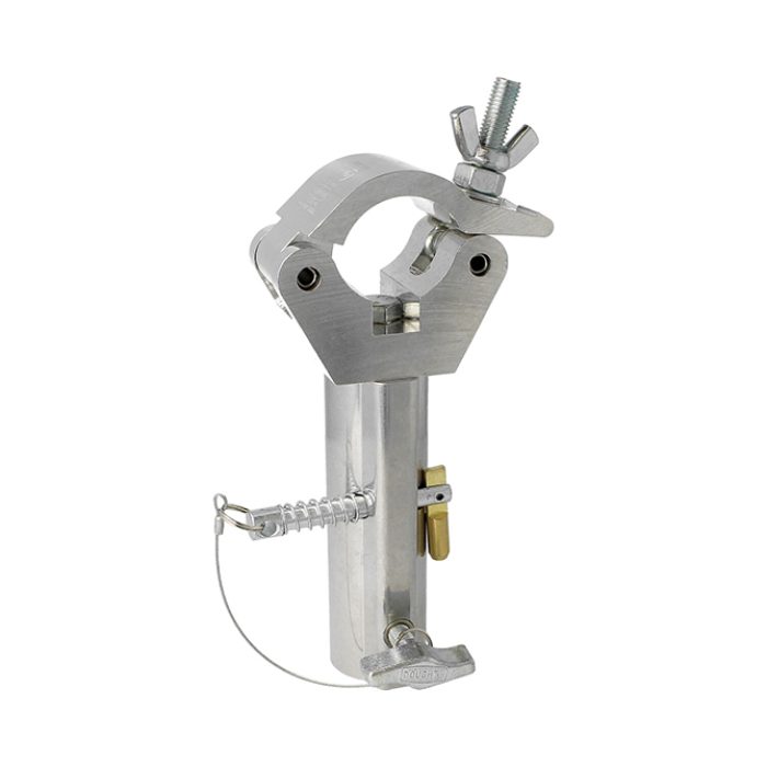 Half Coupler TV Quick Clamp 48-51mm, mit Aufnahme für 28mm TV-Zapfen, WLL 100kg