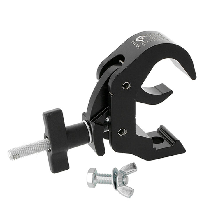 Baby Quick Trigger Clamp 25-38mm, schwarz, M10, WLL 40kg