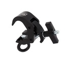 Quick Trigger Clamp Hanging Clamp 38-51mm, mit M12 Ringschraube, Schwarz