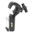 Quick Trigger "TV" Clamp 38-51mm, SLIMLINE Breite 30mm, für 28mm TV-Zapfen, Schwarz