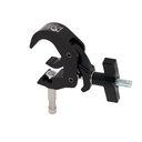 Quick Trigger BABY Grip Clamp 38-51mm, SLIMLINE Breite 30mm, mit 16mm Zapfen, Schwarz