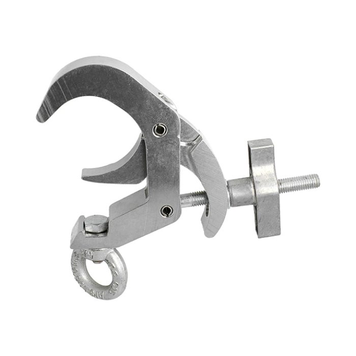 Titan Quick Trigger Hanging Clamp 48-80mm, SLIMLINE Breite 30mm, mit M12 Ringschraube