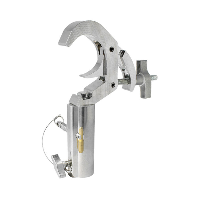 Titan Quick Trigger "TV" Clamp 48-80mm, SLIMLINE Breite 30mm, mit Aufnahme für 28mm TV-Zapfen