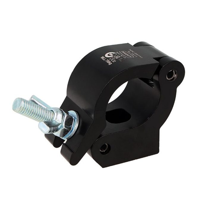 Half Coupler 48-51mm Rohrschelle "Side Entry" STANDARD, WLL 750kg, Schwarz