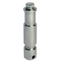 Spigot 28mm avec pas de vis M10, acier, court, spéc. EURO