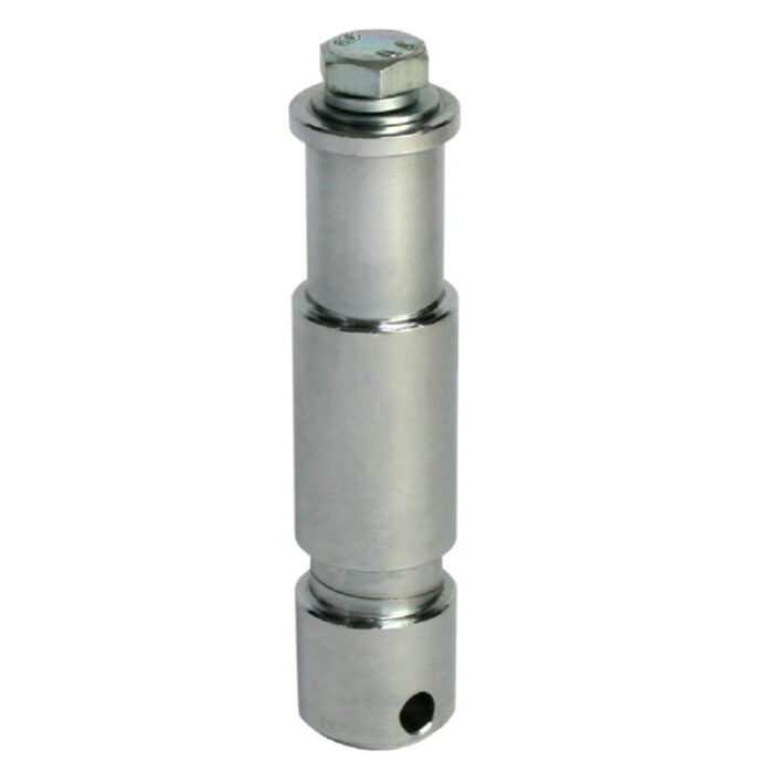 Spigot 28mm avec pas de vis M12, acier, court, spéc. EURO