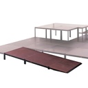 Easydeck RAMPE ca. 100 cm mit Deckplatte (Höhe 25 cm bis 50 cm)