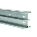 STUDIO RAIL 60 droit de 300cm, argent