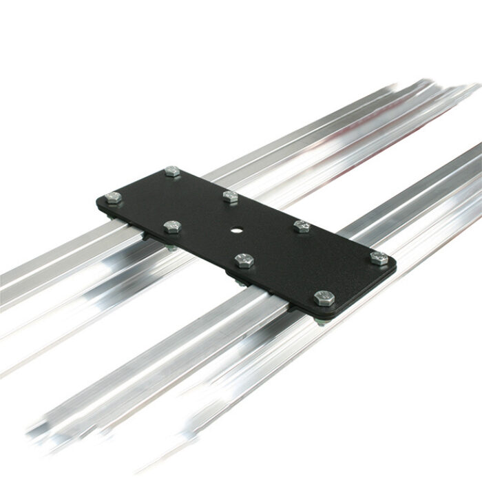 Studio-Rail SPACER PLATE (Double Rail) supplied with rail Clamps