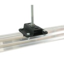 STUDIO RAIL 60 cadre de suspension 25mm, noir, SANS cadres de fixation