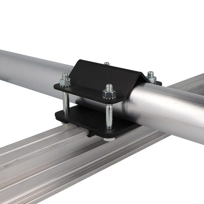 Studio-Rail to TUBE BRACKET supplied with rail Clamps