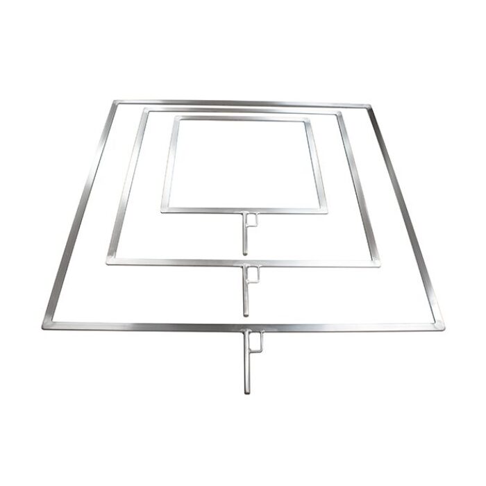 FLAG FRAME 36" X 36" FLAT ALUMINIUM