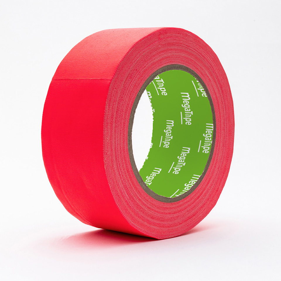 Megatape UT120 Beschreibbares fluor Gaffer-Band 19 mm x 25 m, Rosa