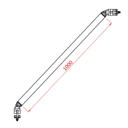 [T57328] BOOM ARM BRACE ONLY 1000MM