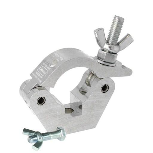 [T58010] Half Coupler 48-51mm, SLIMLINE Breite 30mm, mit Schraube/Mutter, WLL 750kg