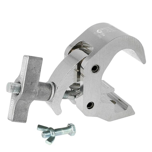 [T58205] Quick Trigger Clamp Hook Clamp 38-51mm, mit Schraube/Flügelmutter